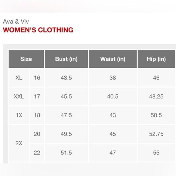 AVA & VIV Polka Dot Midi Dress, Size 1X - Picture 5 of 7